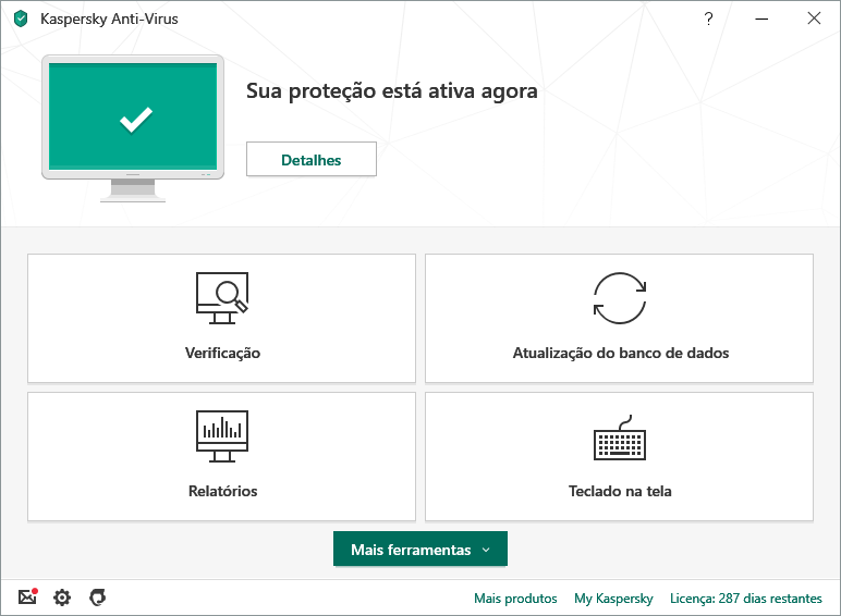 como escolher um antivírus: kaspersky