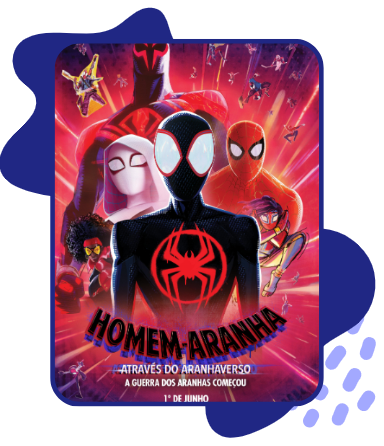 Capa do filme Homem-Aranha: Através do Aranhaverso