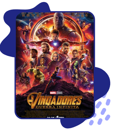 Capa do filme Vingadores: Guerra Infinita