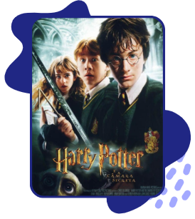 capa oficial do filme Harry Potter e a Câmara Secreta (2002)