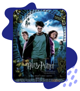 capa oficial do filme Harry Potter e o Prisioneiro de Azkaban (2004)