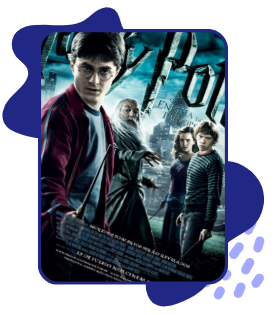 capa oficial do filme Harry Potter e o Enigma do Príncipe (2009)
